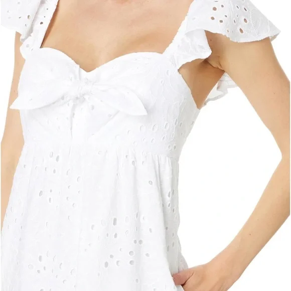 Lilly Pulitzer Lantana Eyelet Midi Dress - Picture 3 of 4